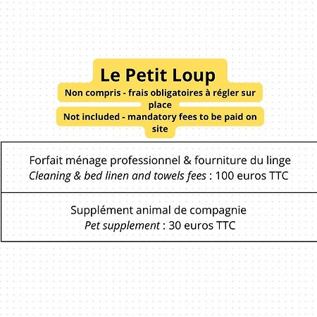 Le Petit Loup, Appartement Neuf Avec Jardin Gerbépal Εξωτερικό φωτογραφία