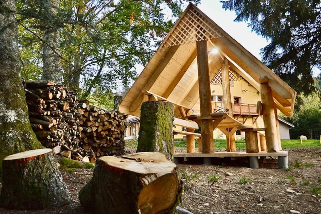 Le Petit Loup, Appartement Neuf Avec Jardin Gerbépal Εξωτερικό φωτογραφία